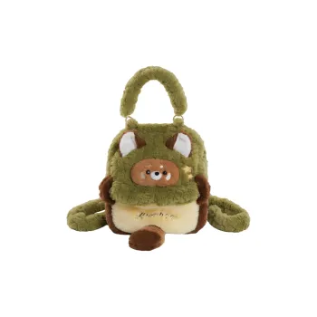 Holding Bamboo Polyester Backpack Women's Green