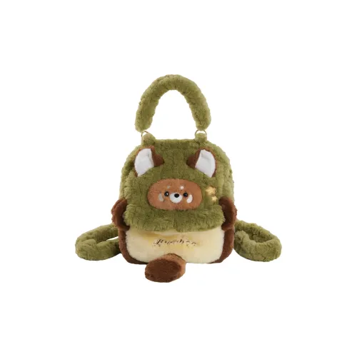 Holding Bamboo Polyester Backpack Women's Green