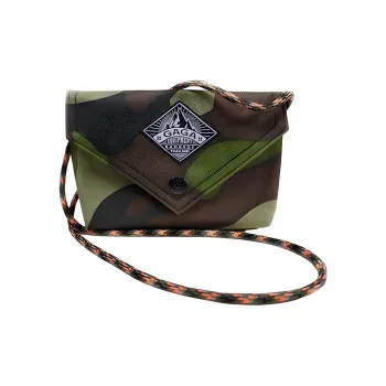 GAGA EQUIPMENT Nylon Crossbody Bag Unisex Army Green Camouflage