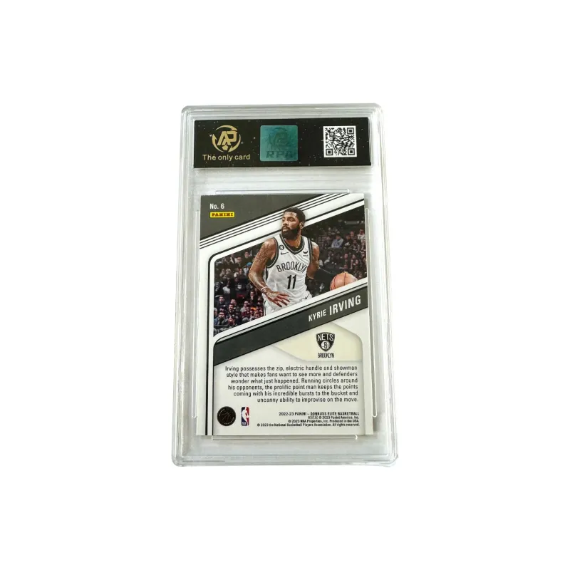 PANINI Kyrie Irving Mavericks Elite Red Laser Refringence Asian Red Star Card 8 Points Graded Cards 1 Pc-1