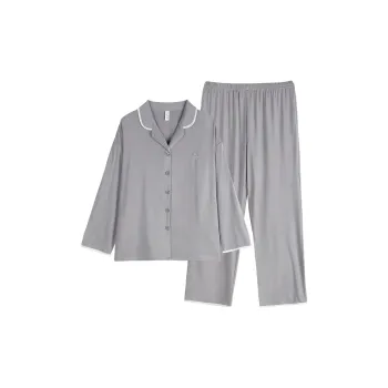 Xuan Liang Pajama Set Women's Mist Gray