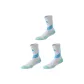 3 Pack (White Green)