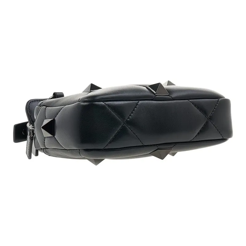 Valentino Garavani Roman Stud Quilted Shoulder Bag-3