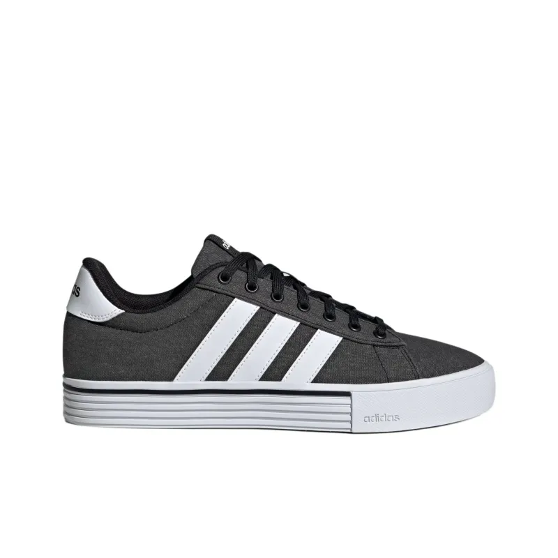 Adidas Daily 4.0 Anti Slip Wear Resistant Low Top Skateboard Shoes Unisex Gray-2