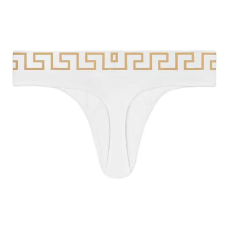VERSACE Greca Border Thongs-1