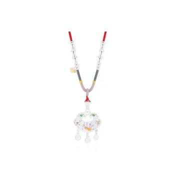 CHINA GOLD 990 Foot Silver Necklaces Women's