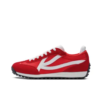 Kappa K Breeze Wear resistant And Lightweight Low Top Casual Shoes Women's Red
