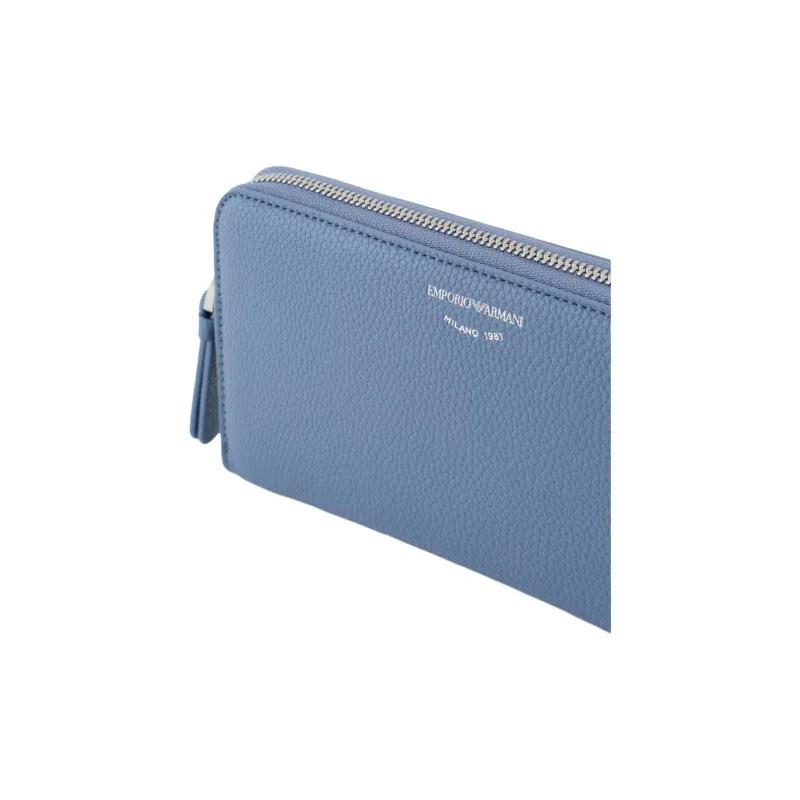 EMPORIO ARMANI Polyester Wallet Women's Blue-2