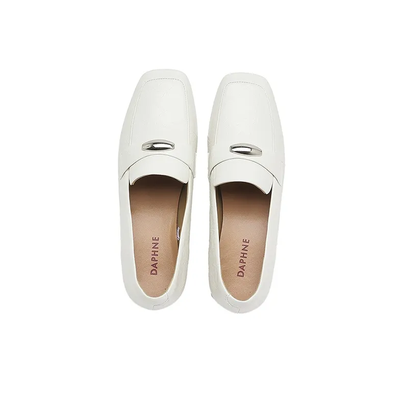 DAPHNE Loafers Women's Black/Beige-9