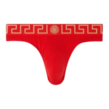 VERSACE Greca Border Thongs