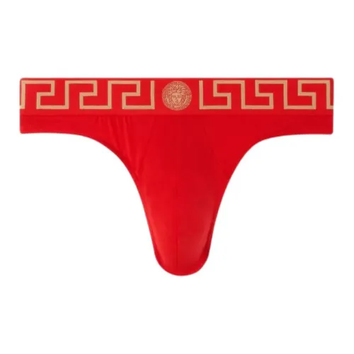 VERSACE Greca Border Thongs