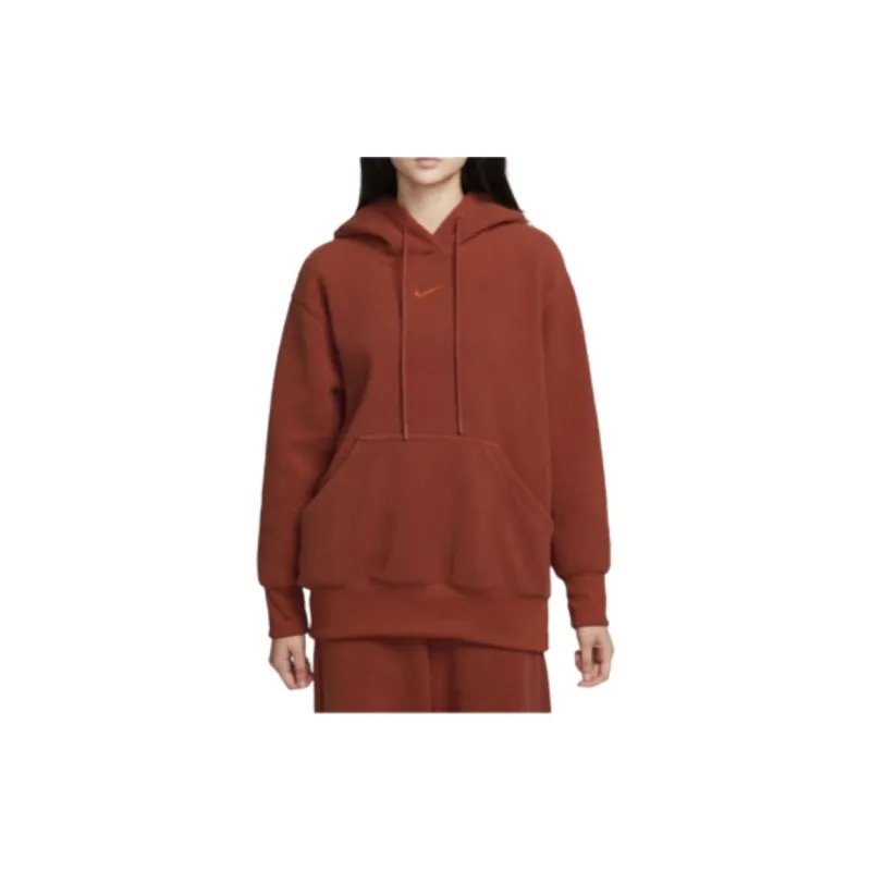 Nike Sweatshirt Women's Brick Red-3