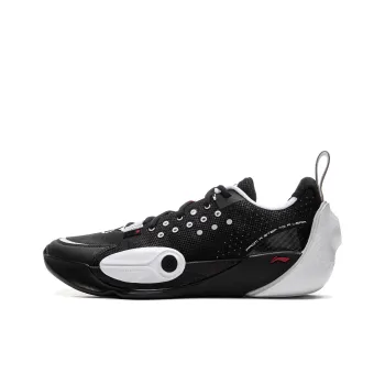 LiNing Full City 13 Cushioned Wear Resistant Slip Resistant Low Top Basketball Shoes Men's Black White