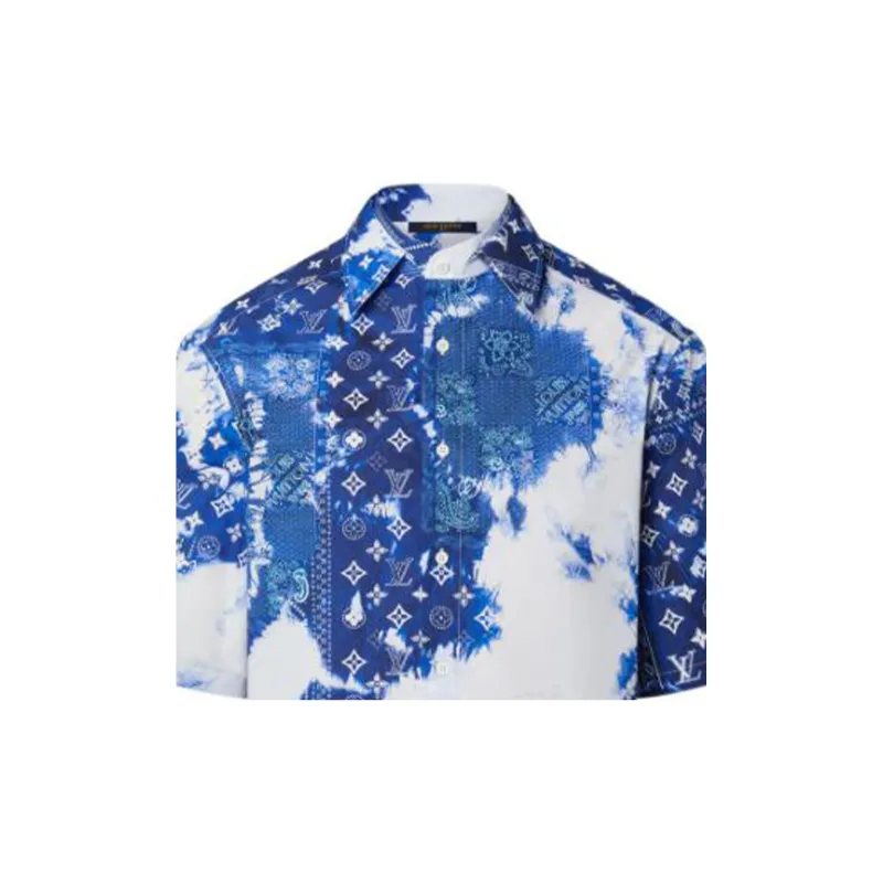 LOUIS VUITTON Monogram Bandana Shortsleeve Shirt-3