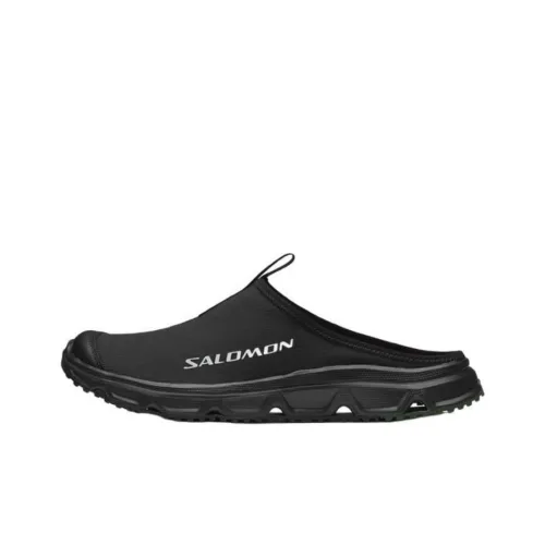 SALOMON RX Slide 3.0 Abrasion-Resistant Slip-Resistant Wrap-toe Slippers Unisex Black