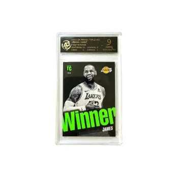 PANINI LeBron James Lakers Top Class Victory Card Winner 9 Points Graded Cards 1 Pc