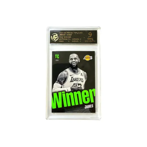 PANINI LeBron James Lakers Top Class Victory Card Winner 9 Points Graded Cards 1 Pc