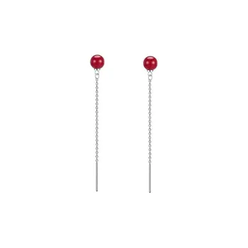 AILI S925 Silver Chinese Style Elegant Earlobe Stretching Women's
