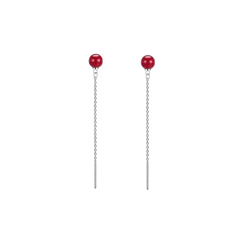AILI S925 Silver Chinese Style Elegant Earlobe Stretching Women's-0