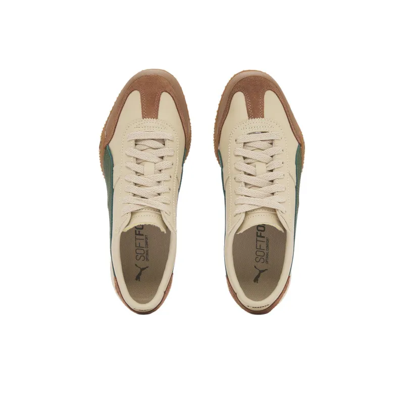 PUMA Bella UT Anti Slip Wear Resistant Low Top Casual Shoes Unisex Brown Green-5