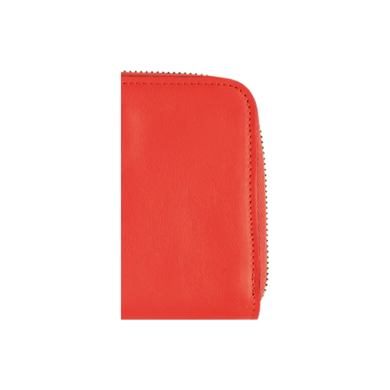 LONGCHAMP 3D Calfskin Wallet Women's Orange-2