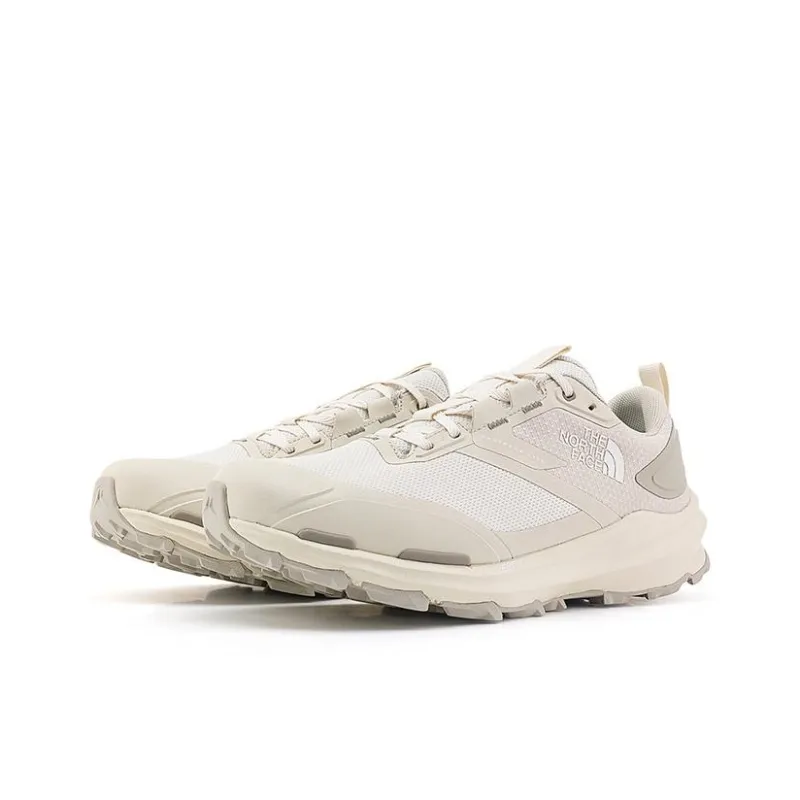 THE NORTH FACE FASTPACK Slip-Resistant Low-Top Trekking Shoes Men's Dune White-1