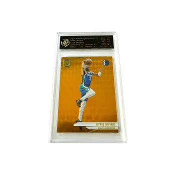 PANINI Kyrie Irving Mavericks Elite Orange Refractor Refringer Player Card 9.5 Points Graded Cards 1 Pc
