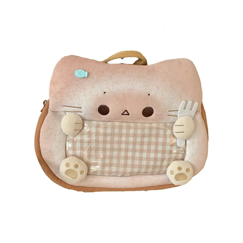 RIZHI STORE Canvas Canvas Bag Backpack Unisex Multicolor-5