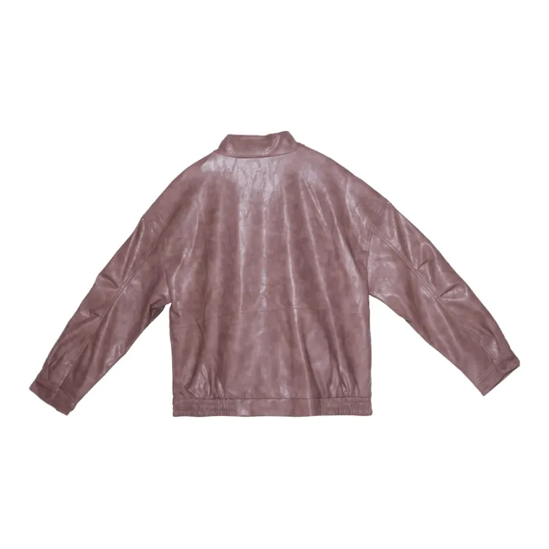 IT'REAL Premium SS25 Leather Jacket Women's Even Color-1