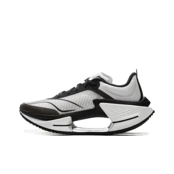 LiNing Shadow 3 ESSENTIAL Breathable Lightweight Support Low Top Casual Running Shoes Men's White Black