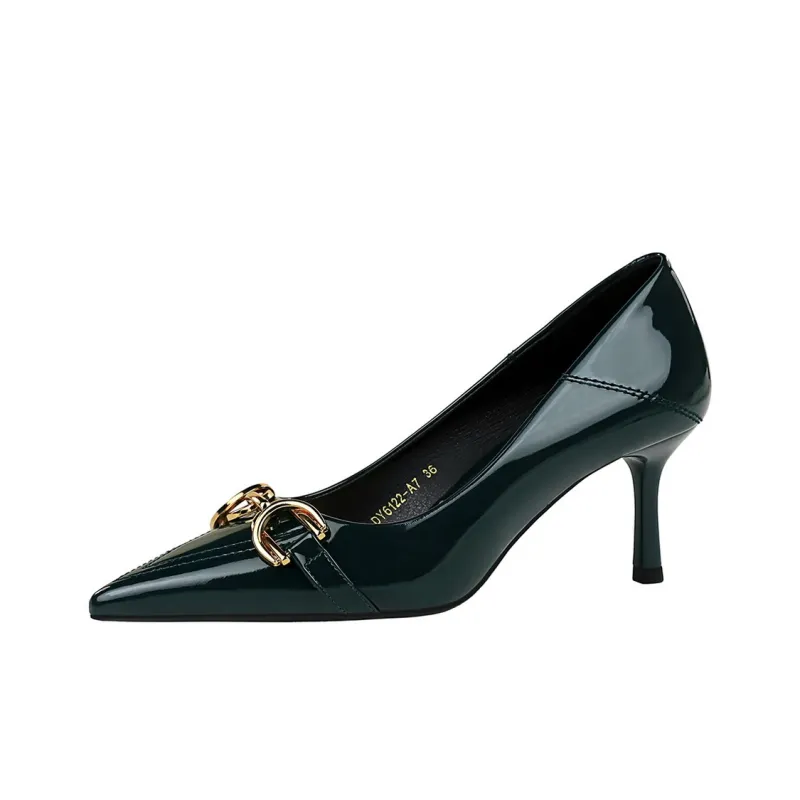 Bamiti As If Treading On Level Ground Slim Heel High Heels 7CM Women's-8