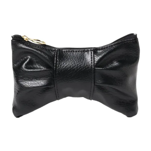 Beams Polyurethane Clutch Women's Black
