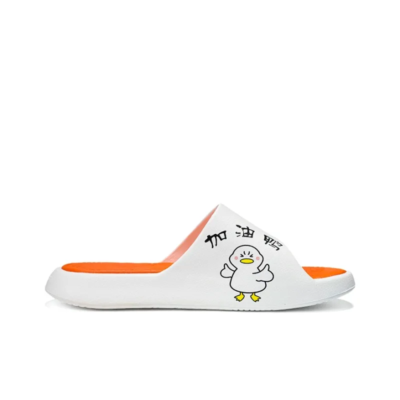 PEAK State Pole Slip Resistant Odor Resistant Slide Slippers Women's White Blue-9