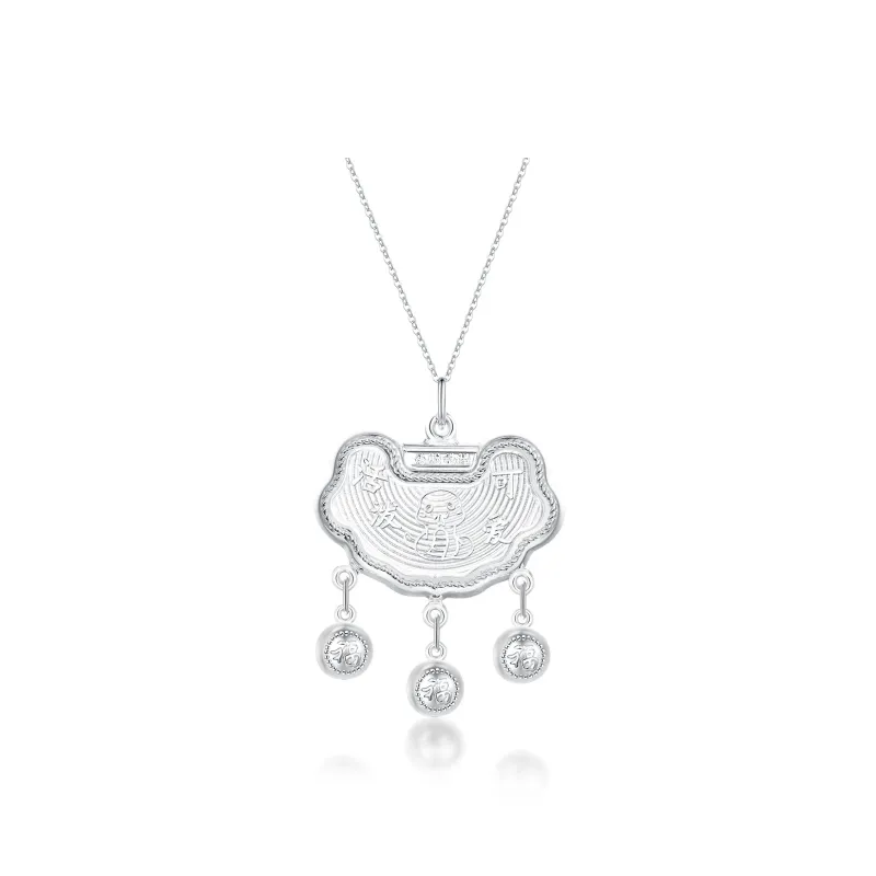 Mokinggran S 990 Silver Necklaces Kids'-0