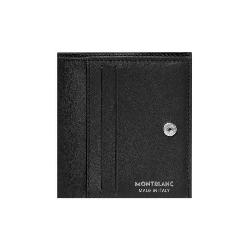 MONTBLANC M_Gram 4810 Cow Leather Wallet Men's Blue/Black-4