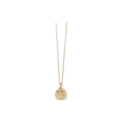 FANSIZHE Metal Necklaces Women's Gold