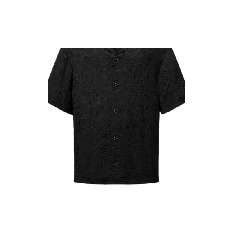 LOUIS VUITTON Graphic Jacquard Short Sleeved Shirt-2
