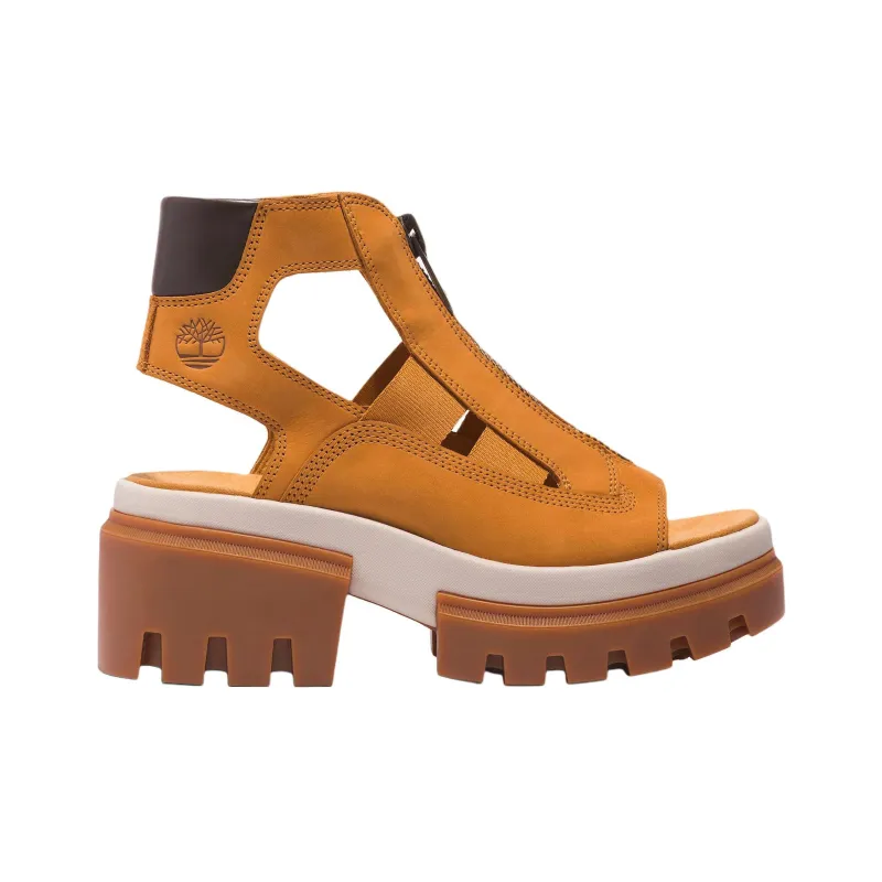 Timberland Everleigh Beach Sandals Women's Yellow-1