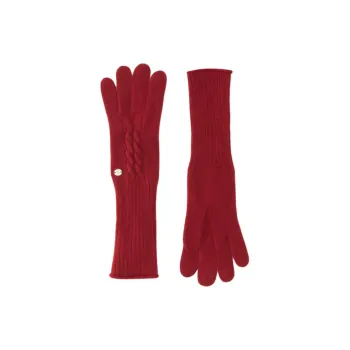 HELEN KAMINSKI Cashmere Knit Gloves Women's Red