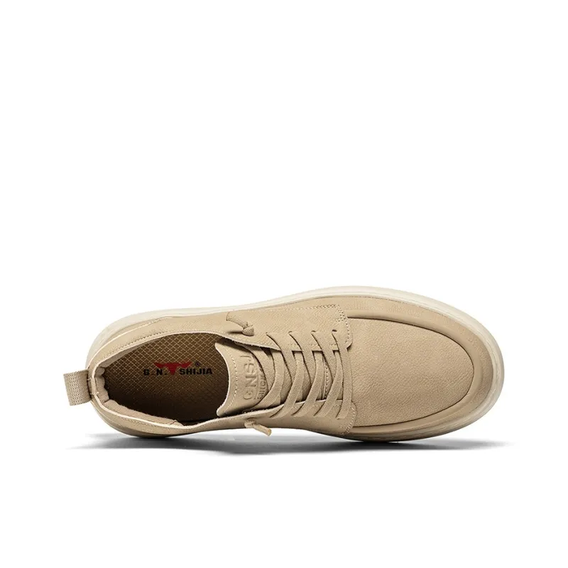 G.N.SHIJIA Lightweight Height Increasing Low-Top Skateboard Shoes Men's-4