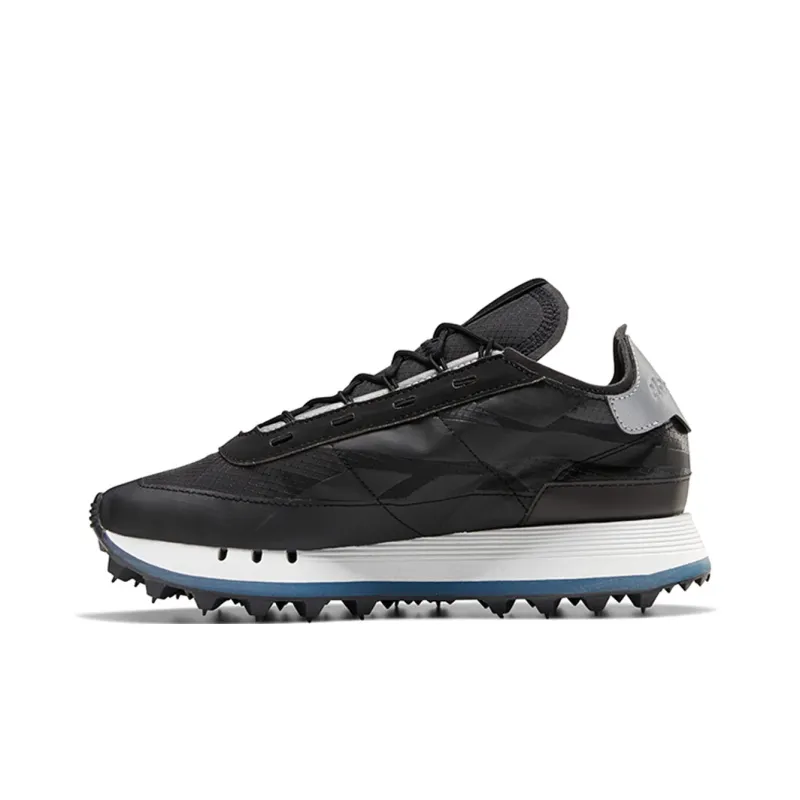 Reebok Women's Legacy 83 'Black Neon Blue' Women's-0