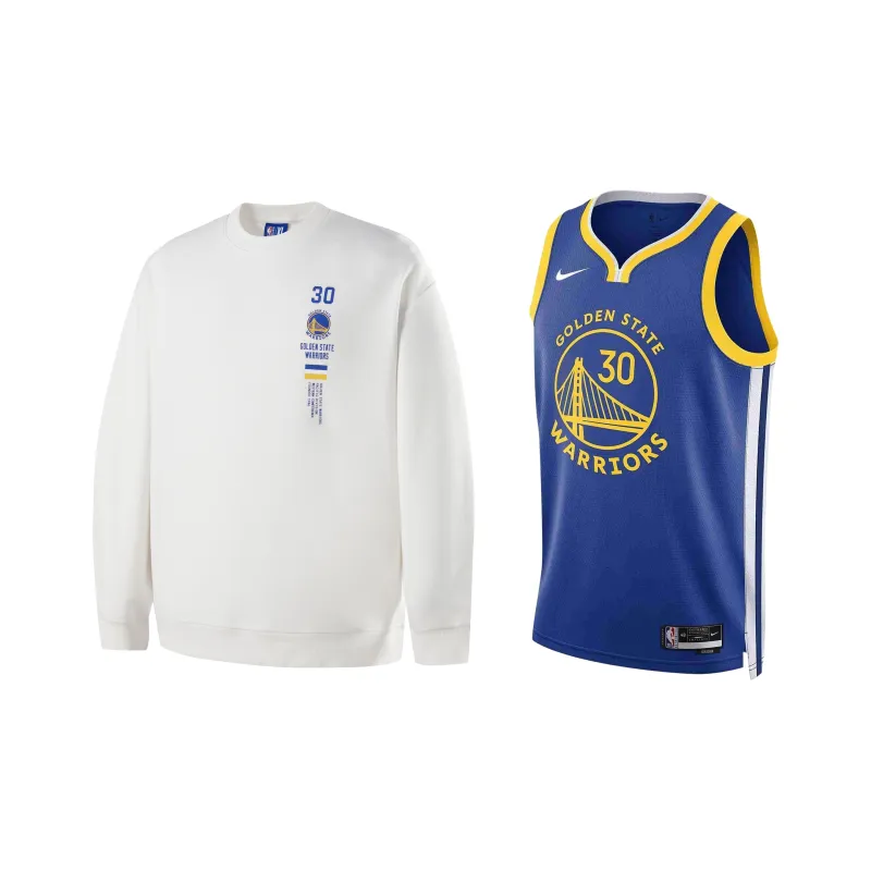 NBA Stephen Curry Golden State Warriors 2023/24 Icon Edition Big Kids' NBA NBA Swingman Jersey-1