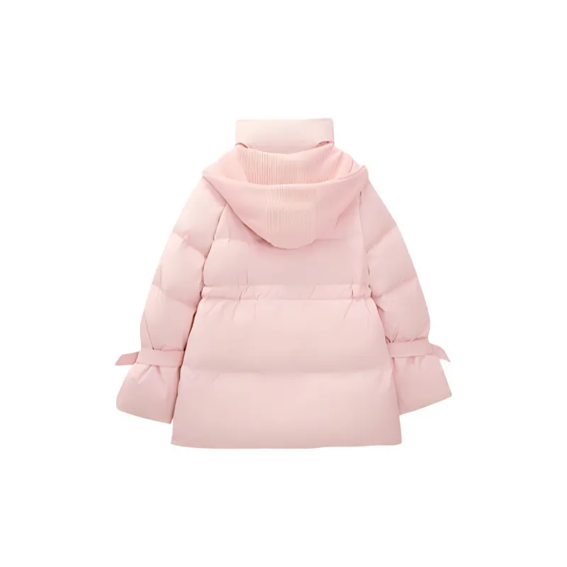 Love To Serve Down Jacket Women's Peach Pink-1