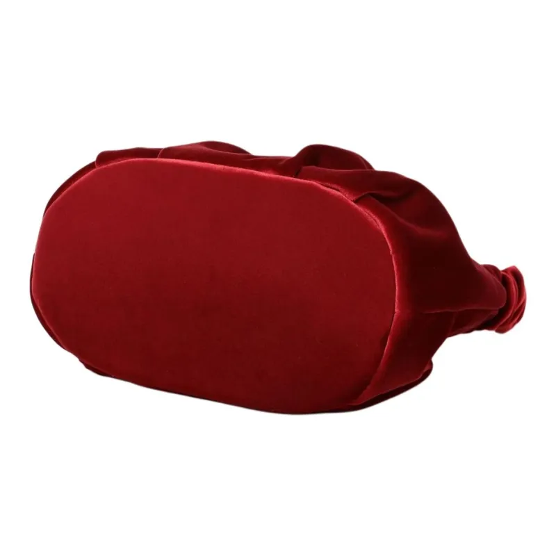 Beams Polyester One Shoulder Handbag Mini Women's Red-3