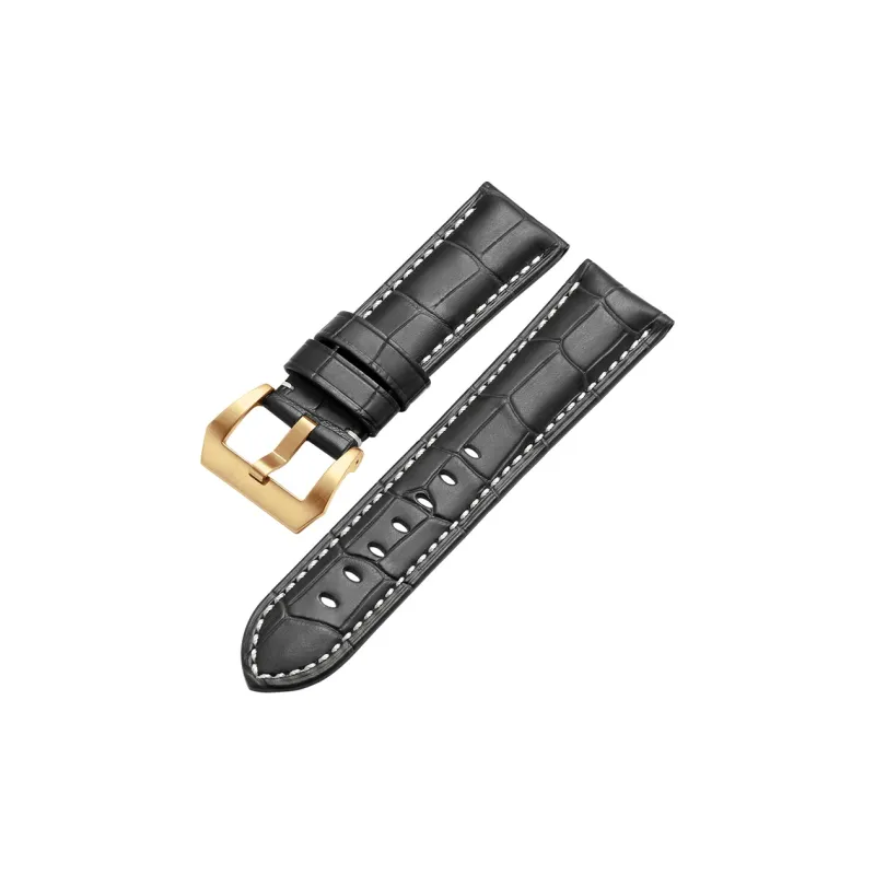ZHISHENG Patek Philippe Compatibility Watch Band 24/26mm Interface Width Genuine Leather Material-4