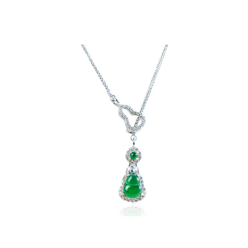 CUIYOUSHIJIA Ice Glutinous Collarbone Chain Women's-0