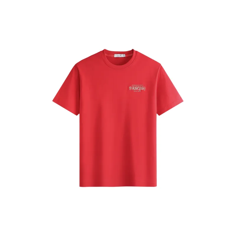 Dance With Wolves T Shirt Men's Red-0