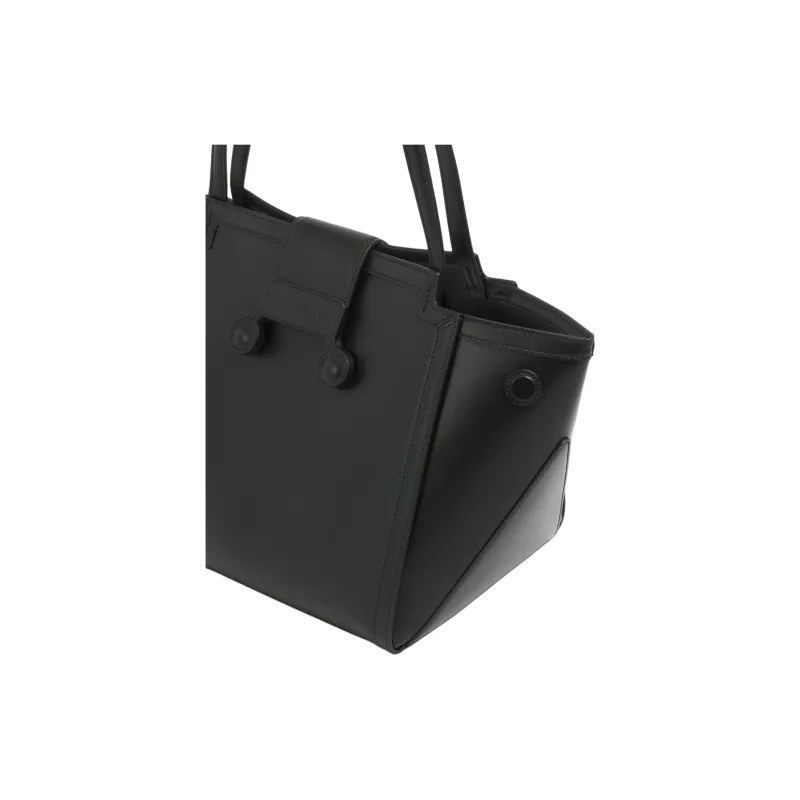 MARNI Calfskin Tote Bag Shopping Bag Handbag Shoulder Bag Mini Women's Black-3
