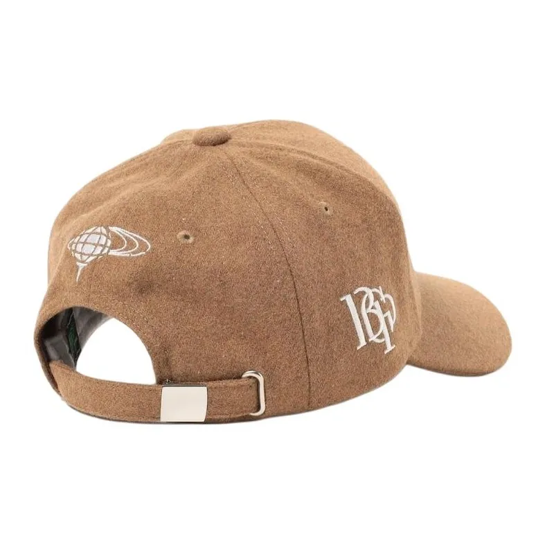 Beams Wool, Rayon Baseball Caps Men's Camel-1