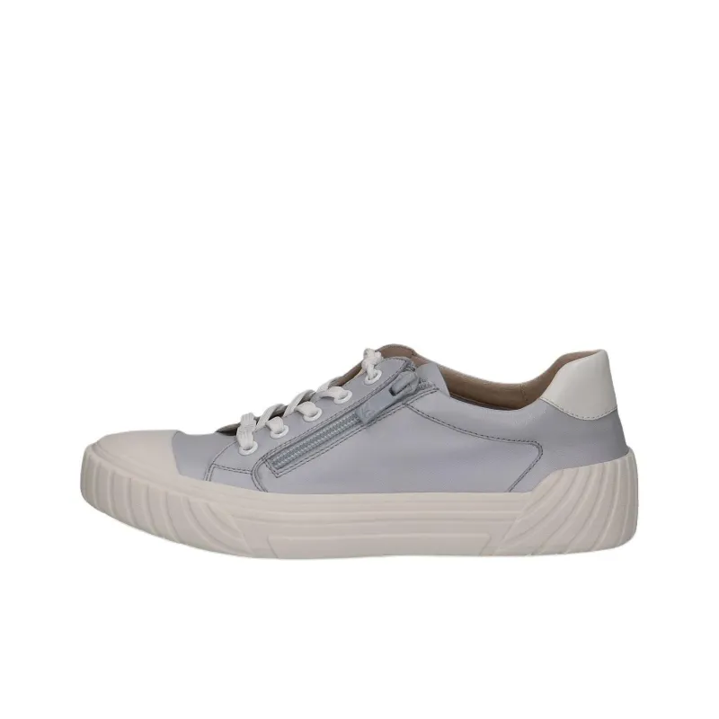 CAPRICE Anti-Slip Wear-Resistant Low-Top Skateboard Shoes Women's Blue-0